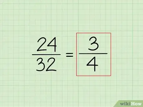 Step 5 确保分数不能再被整除。