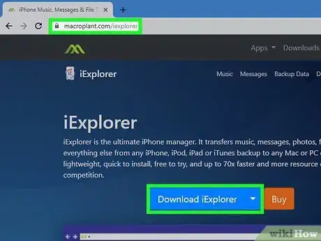 Step 1 在电脑上安装iExplorer。