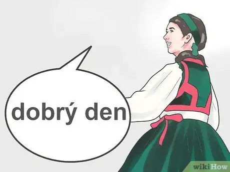 Step 10 用捷克语问好：捷克语的问好是“dobrý den”，发音为“DOH-bree dehn”。...