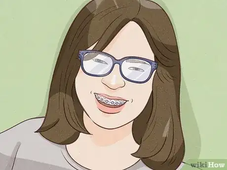 Step 1 不要以为你的牙套和眼镜会让你成为一个书呆子。