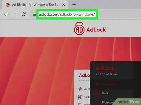 Step 1 在网页浏览器中访问 https://adlock.com/adlock-for-windows/ 。...