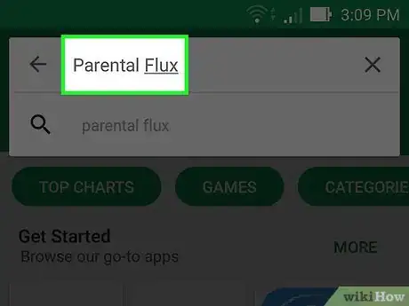 Step 3 输入“Parental Flux（家长控制）”，然后按下回车键。