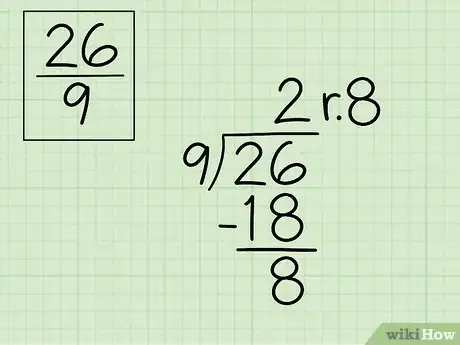 Step 2 将求得的商作为整数部分。