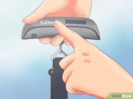 Step 2 将秤清零。