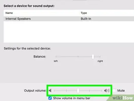 Step 5 查看外接扬声器的音量。