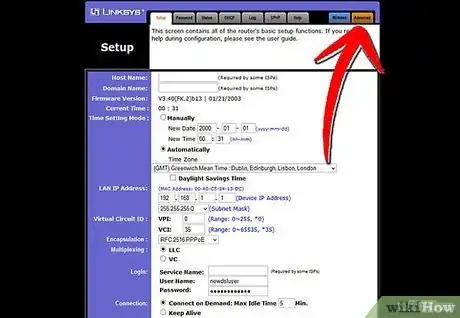 Step 2 进入“端口转发”菜单。