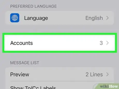 Step 3 点击帐户。