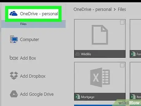 Step 8 选择OneDrive。