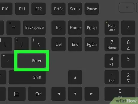 Step 3 按下返回键（Mac）或回车键（PC）。