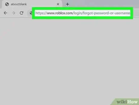 Step 2 在网页浏览器中前往https://www.roblox.com/login/forgot-password-or-username...