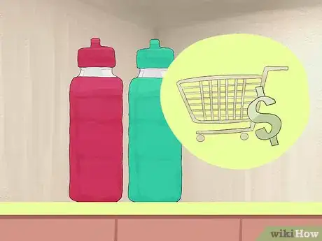 Step 2 购买不含双酚A的可再用的瓶装水。