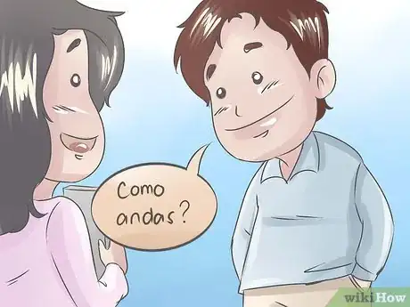 Step 4 问 "¿Cómo andas?