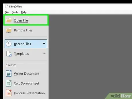 Step 3 在LibreOffice Draw打开PDF文件。