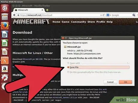 Step 3 从.minecraft.net/download下载《我的世界》。