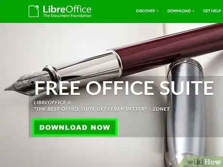 Step 1 下载并安装Libre Office。