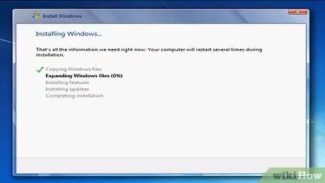 Step 6 允许Windows 7进行安装。