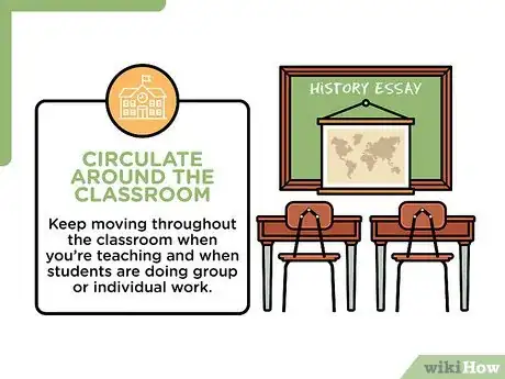 Step 7 教学和在学生完成小组或个人课堂作业时，要在整个教室里不断走动。