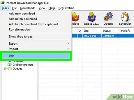 Step 4 重启Internet Download Manager。