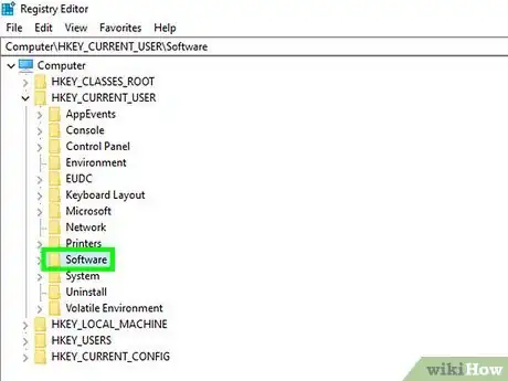 Step 11 对“HKEY_USERS”文件夹下的任何其他文件夹重复上述操作。