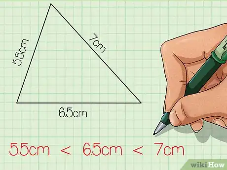 Step 4 看看三个边长的大小关系如何。