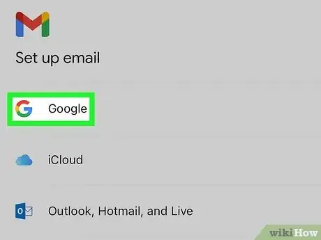 Step 3 点击Google。