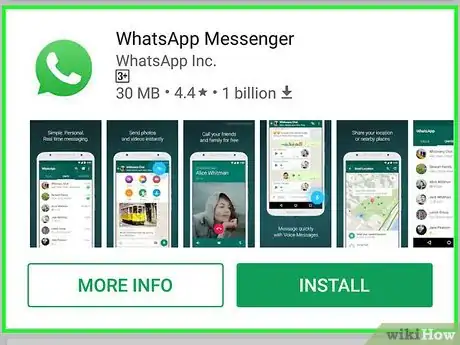 Step 4 点击“WhatsApp”，进入应用程序页面。