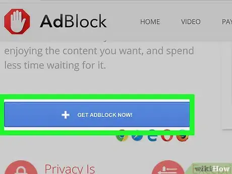 Step 3 点击 现在获取ADBLOCK。