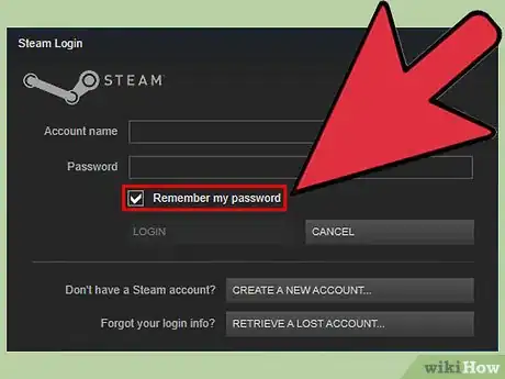 Step 5 如果你是在个人设备中访问Steam，那么勾选“记住这台计算机”选项。