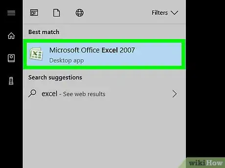 Step 1 打开Microsoft Excel。