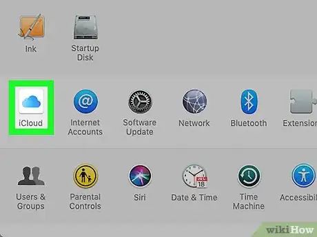 Step 3 点击iconiCloud。