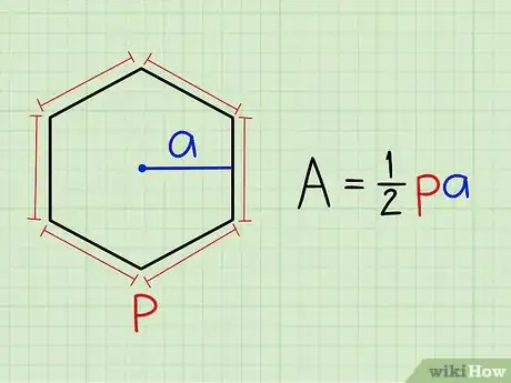 Step 1 规则多边形面积的一个计算公式是：面积=1/2 x 周长 x 边心距。