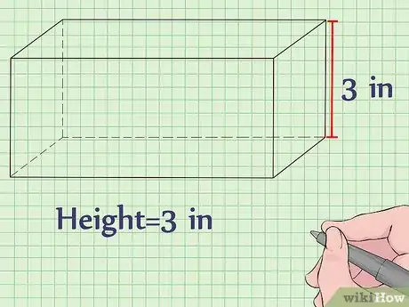 Step 3 找到长方体的高。