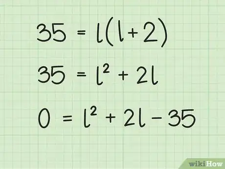 Step 5 列出二次方程。