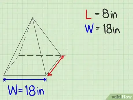 Step 2 测量底面宽度。