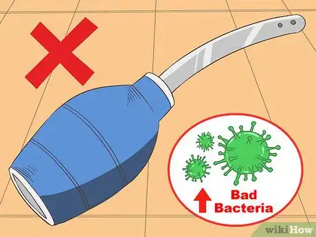 Step 3 千万不要使用阴道灌洗器。