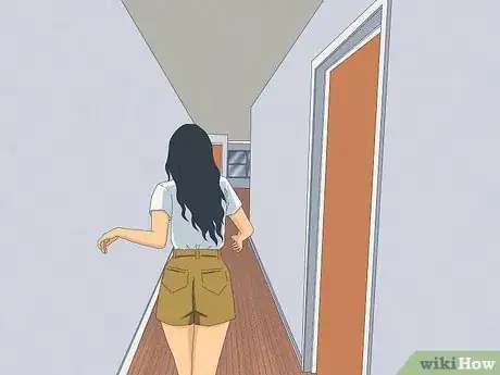 Step 3 沿着路线走动。