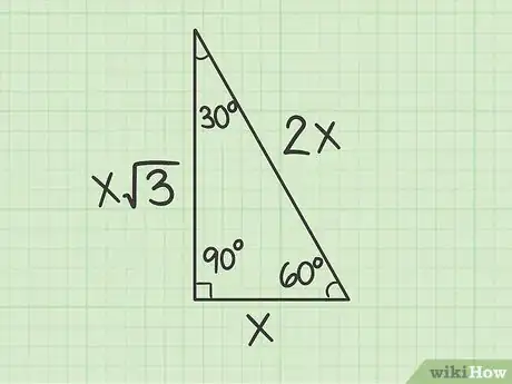 Step 3 了解30-60-90直角三角形的边长比。