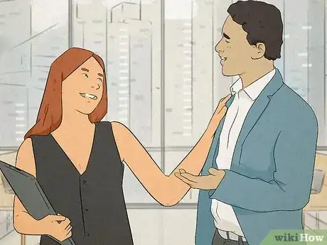 Step 2 向这个人示好。