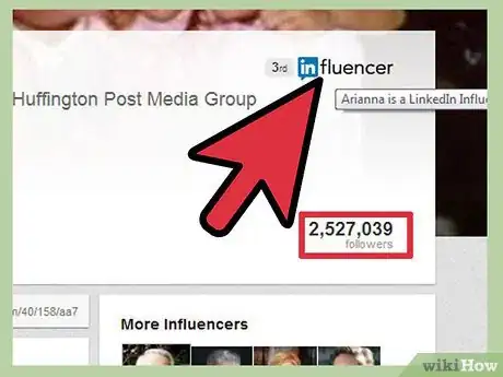 Step 5 如果你在LinkedIn上成为了“影响者”（Influencer），就会有非常多人关注你。