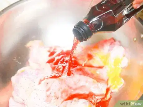 Step 4 如果是腌制，要浸泡你的牛排。