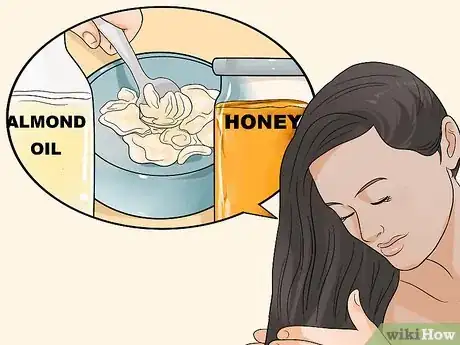 Step 4 用香蕉护发。