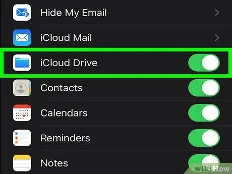 Step 1 启用“iCloud Drive ”的备份功能。