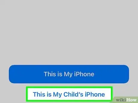 Step 4 选择设备是你的还是孩子的。