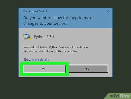 Step 8 出现提示时，点击是，确认你想要卸载Python。