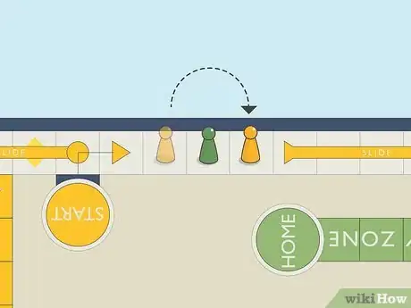 Step 2 跳过自己或其他玩家的棋子。