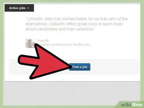 Step 4 在LinkedIn张贴招聘启事。