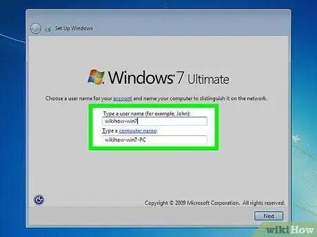 Step 19 按照提示安装Windows 7。