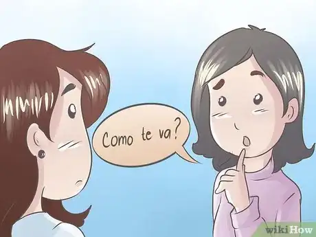 Step 1 用"¿Cómo te va?