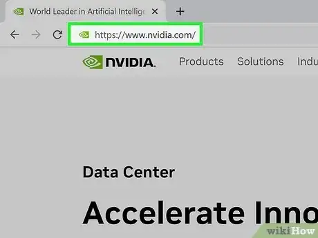 Step 1 访问Nvidia GeForce网站。