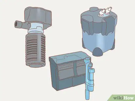 Step 7 使用过滤器可以减少换水次数。